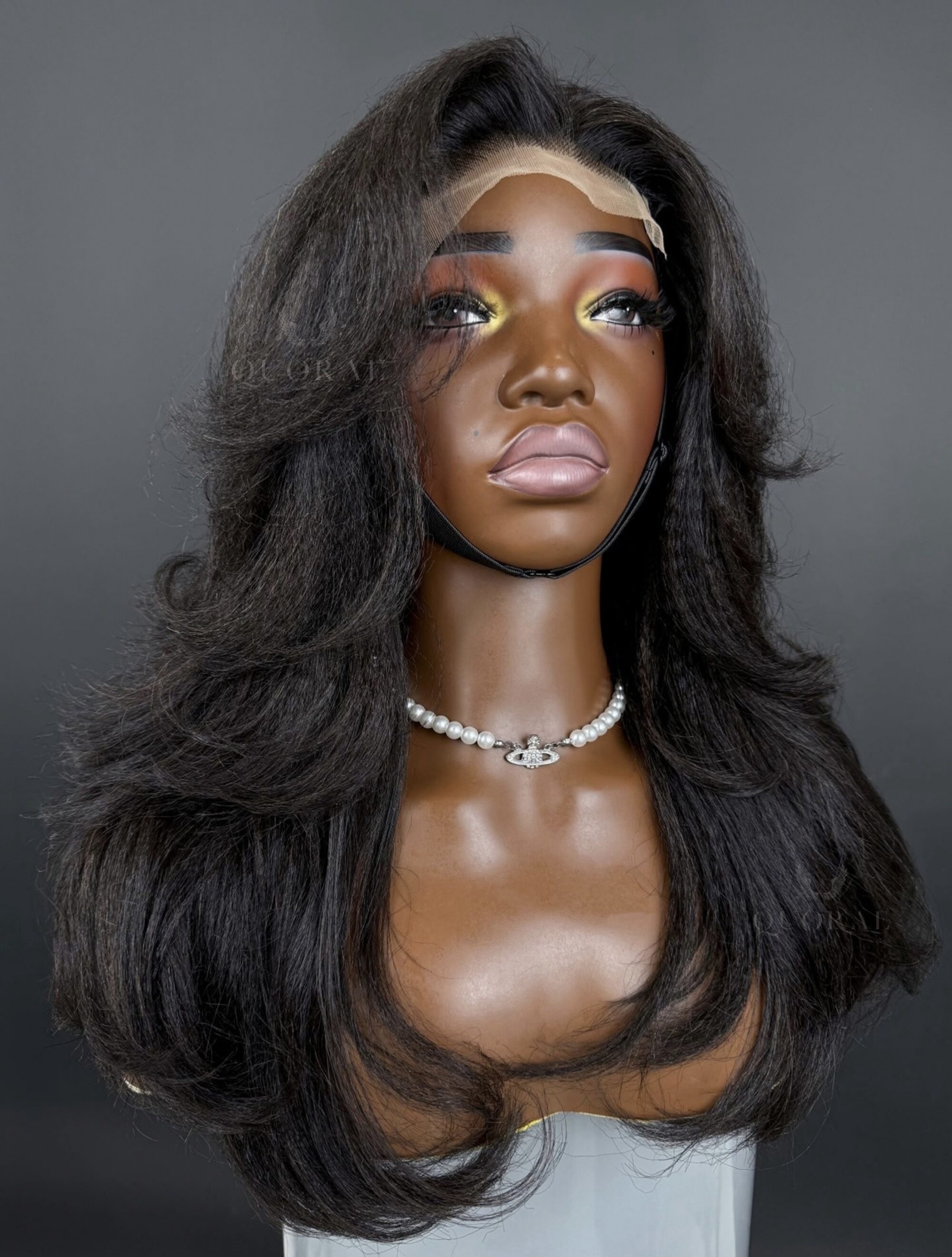 Winter Kinky Wig