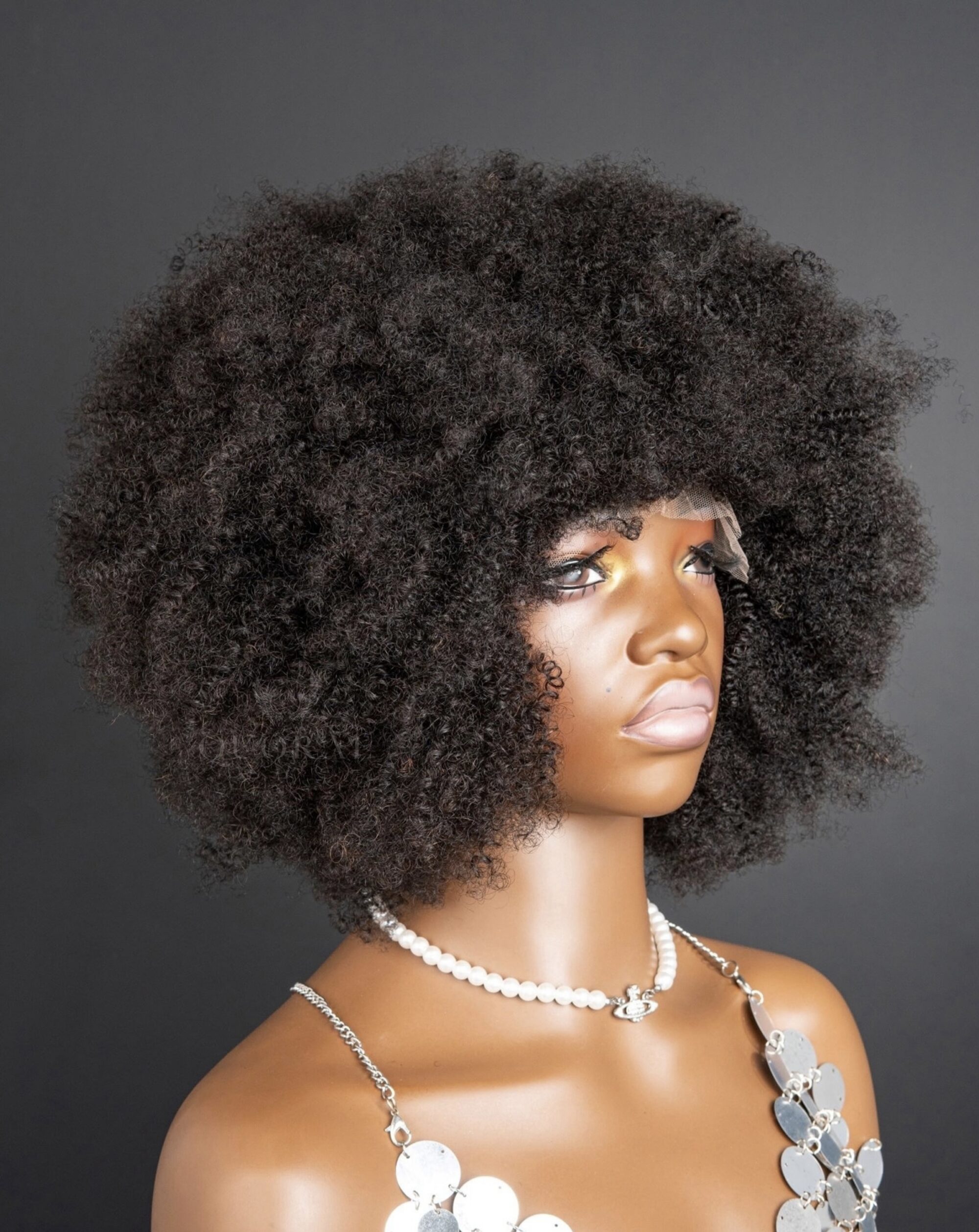 January Kinky Wig